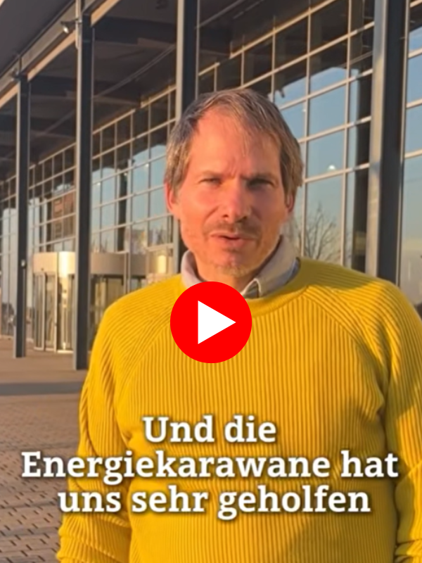 Dr. Philipp Baumgartner spricht im Interview über die Energiekarawane in Konstanz
